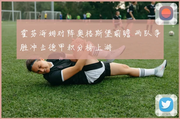 霍芬海姆对阵奥格斯堡前瞻 两队争胜冲击德甲积分榜上游